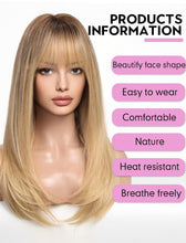 Load image into Gallery viewer, Long Blonde Wigs for Women
