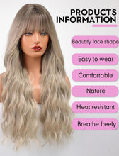 Load image into Gallery viewer, Long Blonde Wigs for Women
