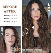 Load image into Gallery viewer, Synthetic Adjustable Long Wavy Hair Extensions
