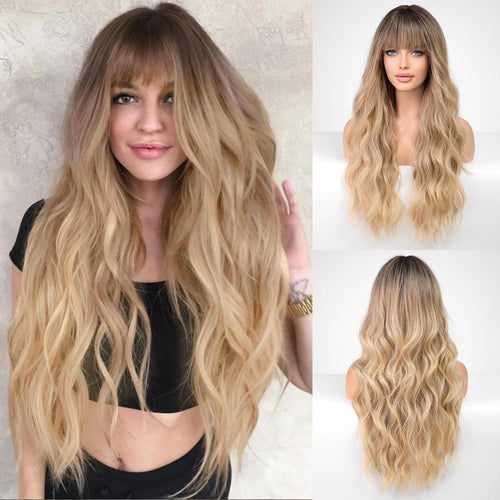 Long Blonde Wigs for Women