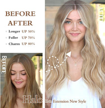 Load image into Gallery viewer, Synthetic Adjustable Long Wavy Hair Extensions
