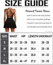 Load image into Gallery viewer, Backless Athletic Tennis Dress for Women
