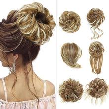 Load image into Gallery viewer, Messy Bun Hair Pieces Set of 6
