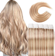 Load image into Gallery viewer, Seamless Skin Weft Tape in Human Hair Extensions
