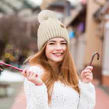 Load image into Gallery viewer, Fleece Knitted Winter Hat
