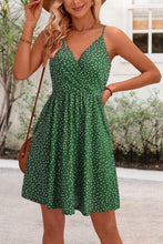 Load image into Gallery viewer, V Neck Spaghetti Strap Casual Dress with Pockets
