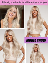 Load image into Gallery viewer, Long Blonde Wigs for Women
