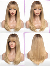 Load image into Gallery viewer, Long Blonde Wigs for Women
