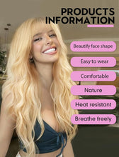 Load image into Gallery viewer, Long Blonde Wigs for Women
