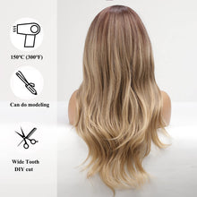 Load image into Gallery viewer, Heat Friendly Hair Wig Ombre Blonde
