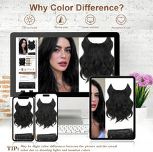 Load image into Gallery viewer, Synthetic Adjustable Long Wavy Hair Extensions
