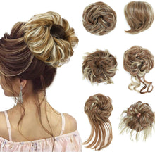 Load image into Gallery viewer, Messy Bun Hair Pieces Set of 6
