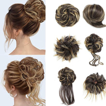 Load image into Gallery viewer, Messy Bun Hair Pieces Set of 6
