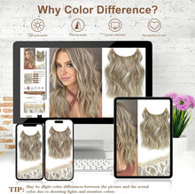 Load image into Gallery viewer, Synthetic Adjustable Long Wavy Hair Extensions
