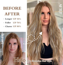 Load image into Gallery viewer, Synthetic Adjustable Long Wavy Hair Extensions
