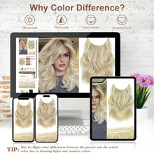 Load image into Gallery viewer, Synthetic Adjustable Long Wavy Hair Extensions
