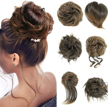 Load image into Gallery viewer, Messy Bun Hair Pieces Set of 6
