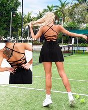 Load image into Gallery viewer, Backless Athletic Tennis Dress for Women
