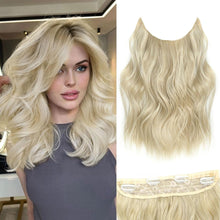 Load image into Gallery viewer, Synthetic Adjustable Long Wavy Hair Extensions
