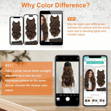 Load image into Gallery viewer, Synthetic Adjustable Long Wavy Hair Extensions
