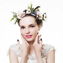 Load image into Gallery viewer, aesthetic rattan flower vine crown tiara hair accessory
