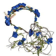 Load image into Gallery viewer, aesthetic rattan flower vine crown tiara hair accessory
