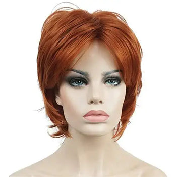 angie short layered synthetic wig #130a