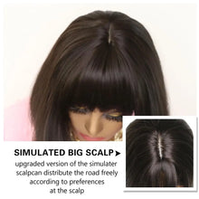 Load image into Gallery viewer, asia nicole layered straight wig with bangs
