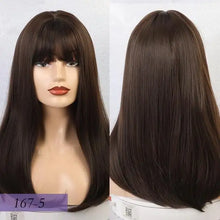 Load image into Gallery viewer, azriel 22 inch long heat resistant hair wig lc-167-5 / 24inches / canada
