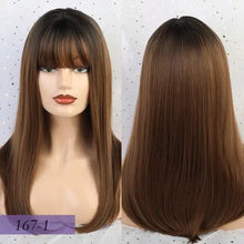 Load image into Gallery viewer, azriel 22 inch long heat resistant hair wig lc167-1 / 24inches / canada
