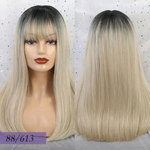 Load image into Gallery viewer, azriel 22 inch long heat resistant hair wig lc167-4 / 24inches / canada
