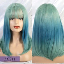 Load image into Gallery viewer, azriel 22 inch long heat resistant hair wig lc211 / 24inches / canada
