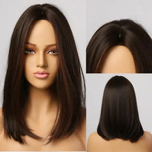 Load image into Gallery viewer, barbie brown to blonde ombre hairline part lace wig ftl007-1
