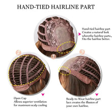 Load image into Gallery viewer, barbie brown to blonde ombre hairline part lace wig
