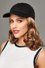 Load image into Gallery viewer, baseball cap with curly hair
