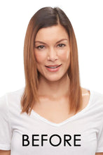 Load image into Gallery viewer, EasiPart XL French 18&quot; Human Hair Top Piece Jon Renau Wigs
