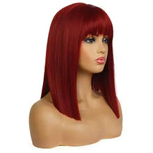 Load image into Gallery viewer, blunt cut wig with with bangs
