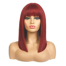 Load image into Gallery viewer, blunt cut wig with with bangs
