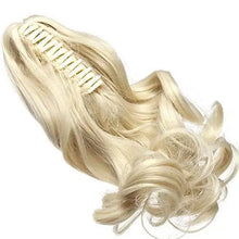 Load image into Gallery viewer, clip in jaw ponytail hairpiece hair extension
