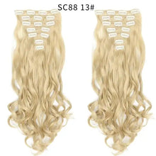 Load image into Gallery viewer, clip-on hair extensions 6pc set p4/24 / 24inches
