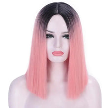 Load image into Gallery viewer, colourful cosplay bob wig ws780-r2-1632 / 35cm

