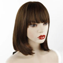 Load image into Gallery viewer, coral synthetic heat resistant bob wig
