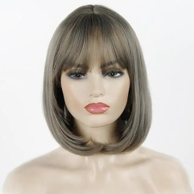 coral synthetic heat resistant bob wig 10a-68 / -