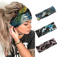 Load image into Gallery viewer, criss cross boho headband  3pc set
