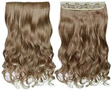 Load image into Gallery viewer, curly 20 &quot; clip on hair extension piece
