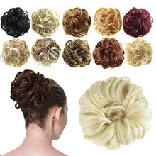 Load image into Gallery viewer, curly updo synthetic messy hair bun extension
