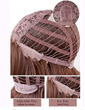Load image into Gallery viewer, dark brown ombre platinum blonde wig
