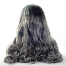 Load image into Gallery viewer, dark grey body wave synthetic lace front wig
