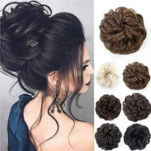 Load image into Gallery viewer, donut chignon hair bun hairpiece
