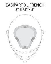 Load image into Gallery viewer, easipart french 12 xl human hair hair topper
